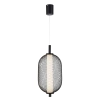 Industrialna lampa wisząca Puma 31-35349 LED 10W 3000K owalna czarny