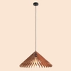 Skandynawska lampa wisząca SUN 1140G_L Aldex boho drewniany