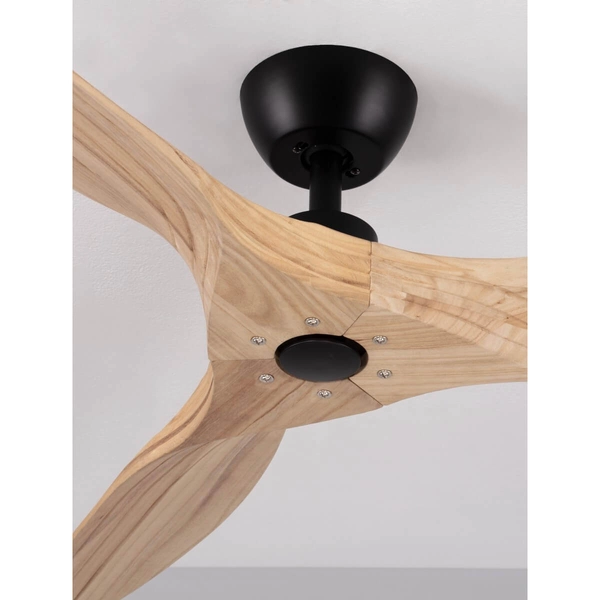 Wentylator nasufitowy MIGUEL LE44418 do jadalni drewniany czarny