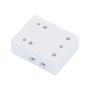 Rozgałęźnik do lamp meblowych BSL CLA-4WS Italux biały