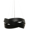 Lampa wisząca do jadalni Tornado 1118 Zumaline nad wyspę czarna OUTLET
