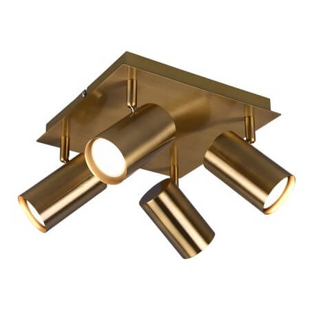 Plafon sufitowy regulowany VANTOS DL404802430 Trio tubki mosiądz