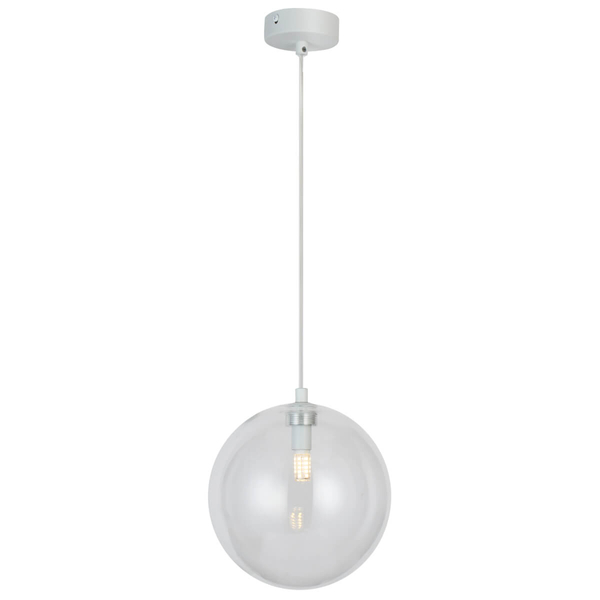 Zwisowa lampa okrągła BUBBLES AZ5953+AZ5958 ball kula biała przezroczysta
