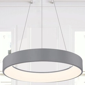 LAMPA wisząca ADELINE 3929 Rabalux metalowa OPRAWA okrągła LED 28W 3000K - 6000K zwis szary