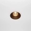 Wpuszczane oczko Alfa DL043-01-15W2.7K-RD-WB-DE LED 15W 2700K białe czarne