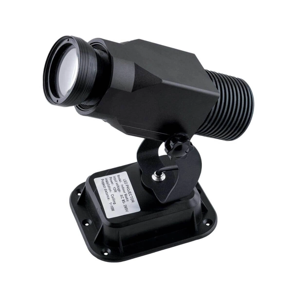 Personalizowany rzutnik obrotowy LOG15N logo firmy LED 15W czarny