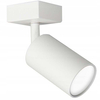 Metalowa lampa sufitowa SLP8115 regulowana tuba do pokoju biała