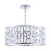 Wisząca LAMPA glamour GELID MOD184-PL-04-CH Maytoni kryształowa OPRAWA okrągły ZWIS crystals przezroczyste chrom