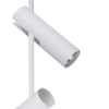 Sufitowa LAMPA natynkowa LEDA 33102 Sigma metalowa OPRAWA regulowane tuby plafon biały