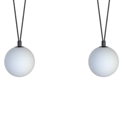 Lampa wisząca designerska kule Sling 10355 Nowodvorski nad stół czarna biała