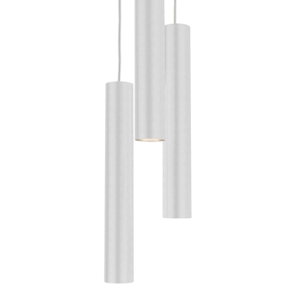 Kaskada LAMPA wisząca EYE L 8916 Nowodvorski metalowa OPRAWA tuby ZWIS biała