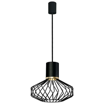 LAMPA wisząca PICO 8862 Nowodvorski industrialna OPRAWA metalowy ZWIS druciany czarny