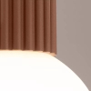 Kulista lampa sufitowa HALO SL.1733 kula szklana biała mocca
