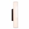 Kinkiet do salonu Fayette W0363 Maxlight LED 6W 3000K IP44 metalowy czarny