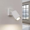 Lampa naścienna regulowana KARBON SL.1540 tubka metalowa biała