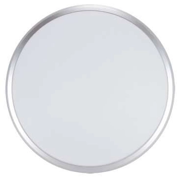 Hermetyczna LAMPA sufitowa PLANAR 03840 Ideus zewnętrzna OPRAWA plafon LED 24W 4000K okrągły IP54 srebrny