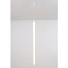 Lampa pojedyncza wisząca podłużna LED 20W 3000K biała Ray OUTLET