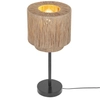 Stołowa lampa ekologiczna SMILLA 566800136 boho beżowa czarna