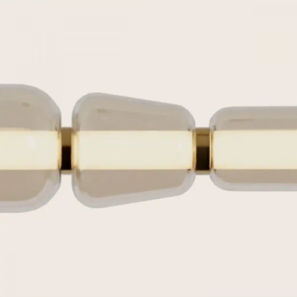 Wisząca podłużna lampa 23065 LED 37W 3000K szklane kule szampański OUTLET