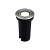 Zewnętrzna lampa gruntowa MON 4454 oczko LED 2W 3000K IP67 srebrne
