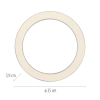 Sterowana pilotem lampa sufitowa PURE LINES biała 6310-16 1xLED 21W 2200-5500K CCT