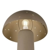 Metalowa lampka nocna Seta R51361041 RL Light gwiazdy grzybek szara