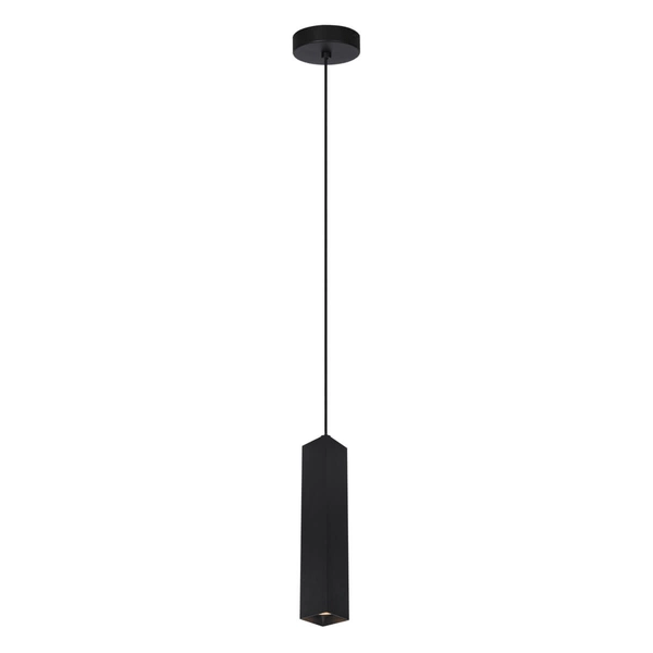 Zawieszana lampa Ander PND-28394-1-BK Italux zwis do jadalni rurka czarna