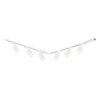Regulowana lampa sufitowa 2m Pipe Ring Track ML2086 tubki biały