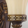 Ścienna lampa FE-DRAWING-ROOM1 do pokoju nad komodę brązowa