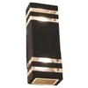 Lampa elewacyjna zewnętrzna do ogrodu IP54 outdoor czarna RIO OUTLET