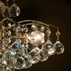 Żyrandol LAMPA wisząca 6247/3 21QG Elem glamour OPRAWA crystal zwis mosiądz