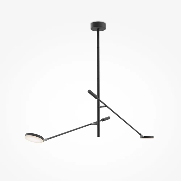 Industrialna sufitowa lampa Fad MOD070CL-L15B3K1 LED 26W 3000K czarna