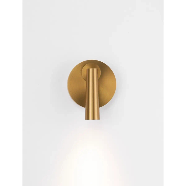 Lampa ścienna z regulacją LAVONTO LE45530 LED 3W 3000K tubka złota