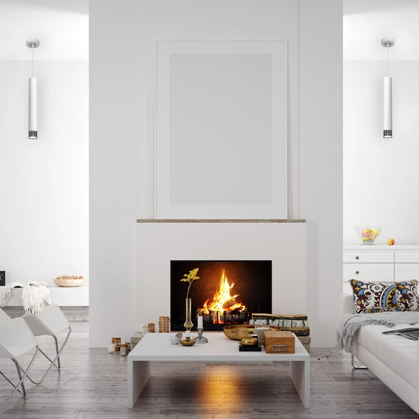 Industrialna LAMPA wisząca DANI MLP6227 Milagro metalowa OPRAWA okrągły ZWIS tuba loftowa biała