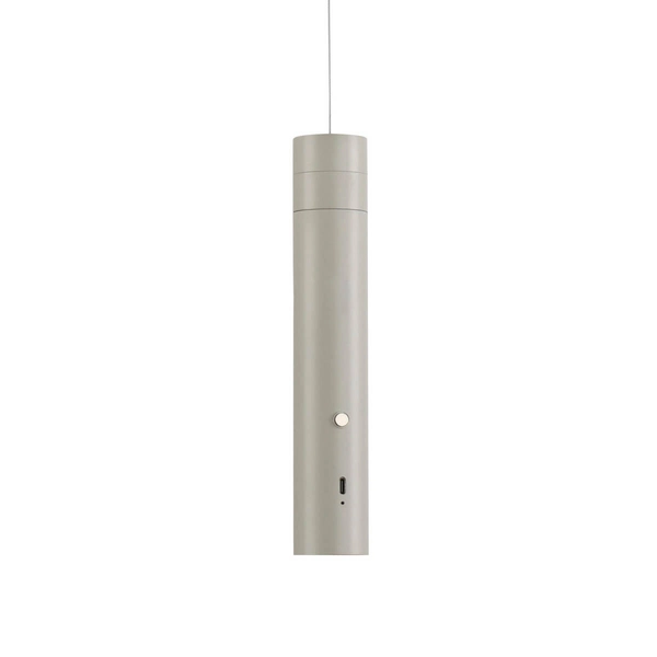 Zawieszana lampa do salonu ATTACH 18281-40 Just Light LED 3W 3000K szary