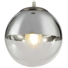 LAMPA wisząca VARUS 15851 Globo zwieszna OPRAWA szklana kula ball chrom przezroczysta