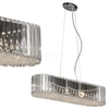 Wisząca lampa z kryształami PRINCE P0360-06D-F4AC glamour przezroczysta