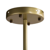 Lampa wisząca molekularna Modern orchid ST-1232-6 gold transparent Step kule złota
