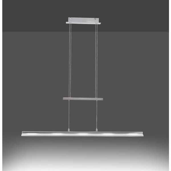 Lampa wisząca NELE 15880-55 LED 26W 2700-5000K listwa srebrny