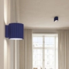 Sufitowa lampa tuba AURA SL.1809 ryflowana niebieska GU10