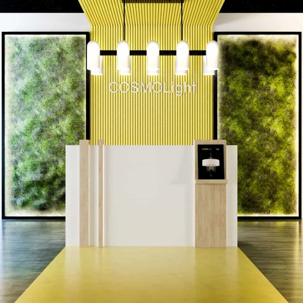 Wielopunktowa lampa wisząca Seoul p10742bk Cosmolight metal szkło czarna biała