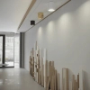 Minimalistyczna lampa sufitowa Luna CL0103-GD Yaskr tuba IP65 złota
