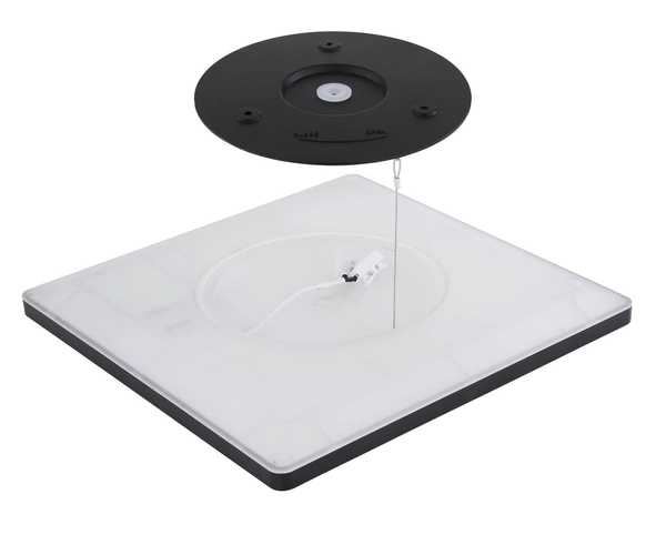 Plafon kwadratowy Sapana 41563-24B LED 24W 3000K square czarny