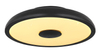 Lampa sufitowa Raffy 41366B z głośnikiem LED 18W 3000-6500K czarna