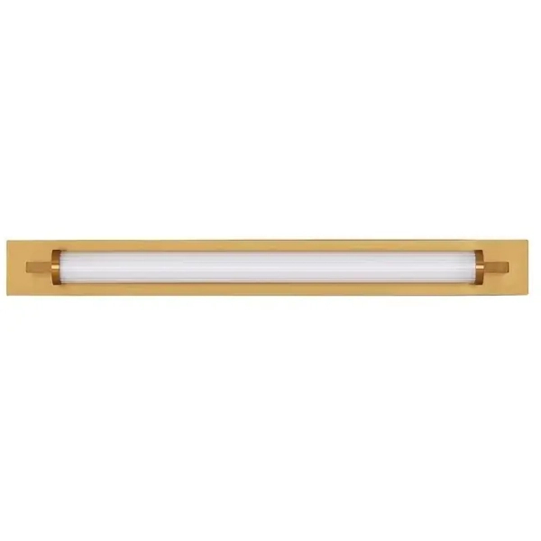 Podłużna lampa ścienna FELORNA LE45689 LED 16W 3000K belka IP44 złota