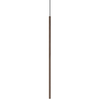Minimalistyczna lampa wisząca Laser 10444 Nowodvorski metalowa tuba brązowa