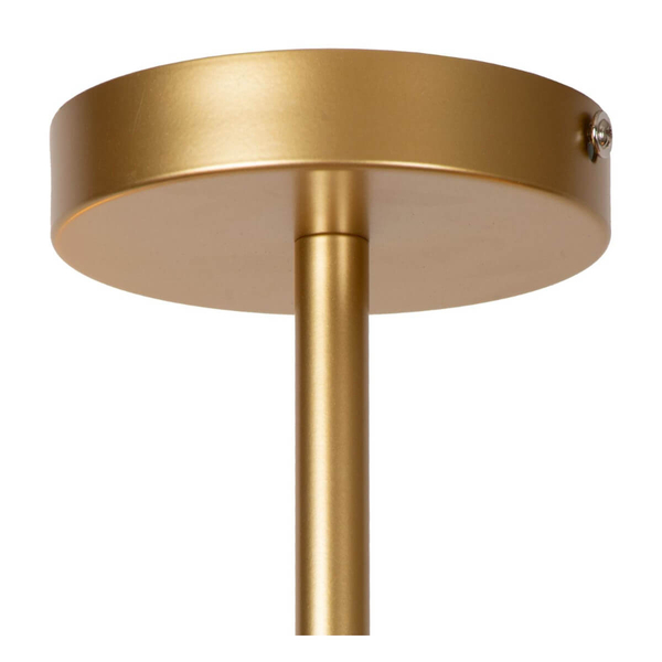 Przysufitowa lampa Lester 21119/06/02 loftowa metalowa złota