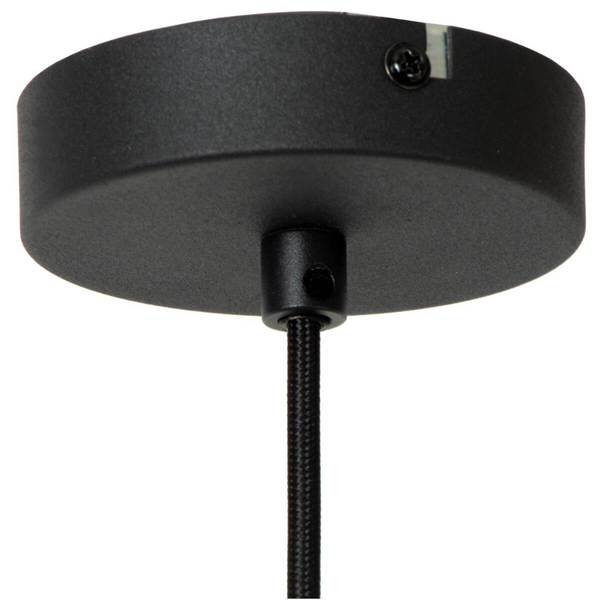 Filcowa lampa wisząca Rafal 45492/01/36 nad stół czarna szara
