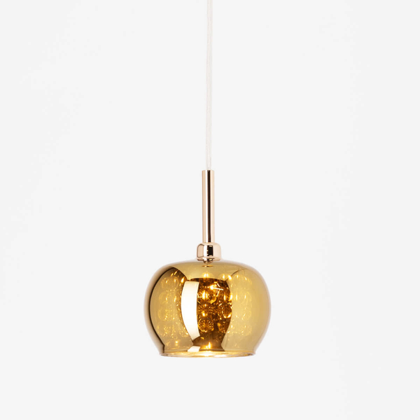 Lampa salonowa wisząca Crystal P0076-01A-F7HF Zumaline kryształowa złota