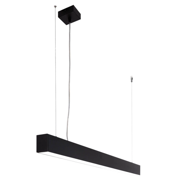 Wisząca oprawa liniowa Traversi PRD-5470-170-BK-830-PN Italux LED 53W 3000K czarna